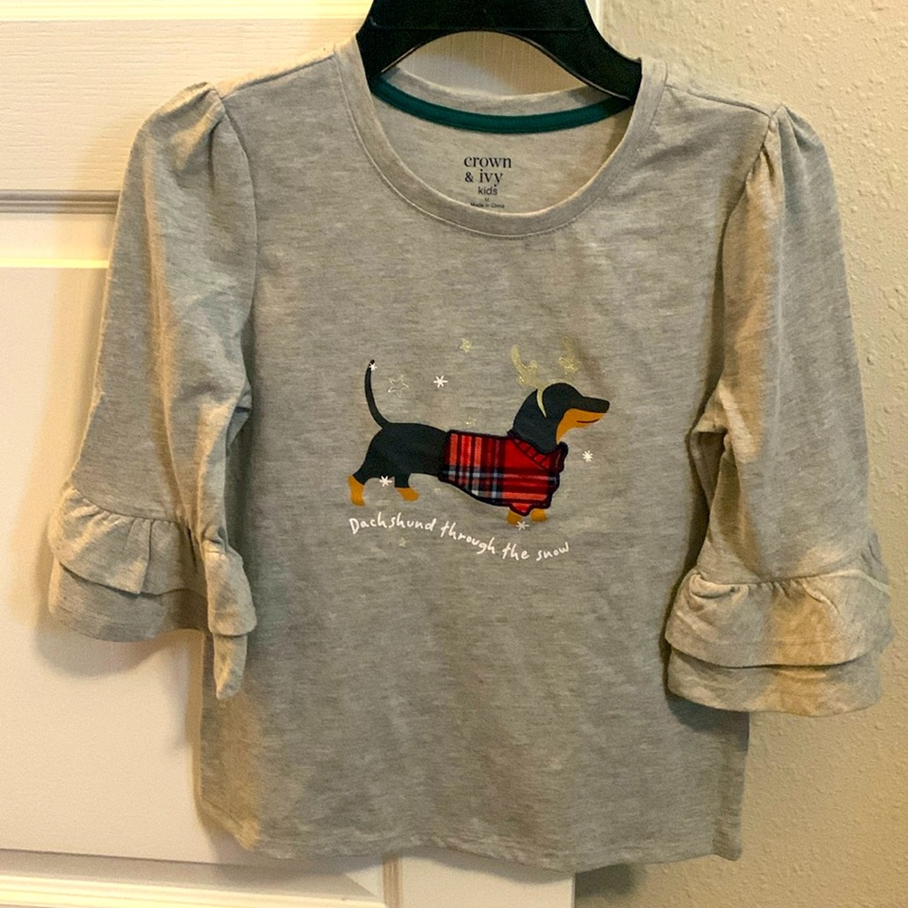 Crown and Ivy NWT kids size M top